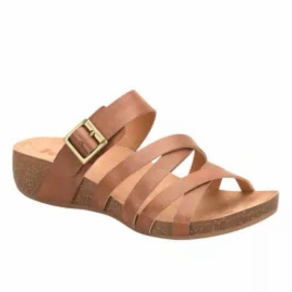 Korks Aster 10 Strappy Slide Wedge Sandals